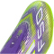 adidas F50 League Laceless FG/MG Fußballschuhe JH7734 - purple rush/cloud white/lucid lemon 44
