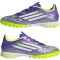 adidas F50 League TF Multinocken-Fußballschuhe JH7724 - purple rush/cloud white/lucid lemon 42