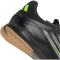 adidas F50 League IN Fußballschuhe JH7720 - core black/iron met./lucid lemon 41 1/3