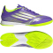 adidas F50 League IN Fußballschuhe JH7719 - purple rush/cloud white/lucid lemon 40 2/3