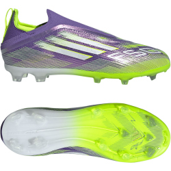 adidas F50 Elite Laceless FG Fußballschuhe Kinder JH7709 - purple rush/cloud white/lucid lemon 30.5