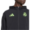 adidas Real Madrid Pro Vis Tech Travel Trainingsjacke 2025/26 Herren JV5324 - black/lucid lemon S