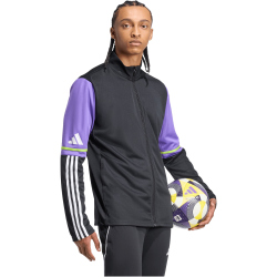 adidas Squadra 25 Trainingsjacke Herren JV6067 - black/purple rush M