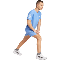 adidas Own the Run Laufshorts Herren JX2243 - blue fusion S/5"