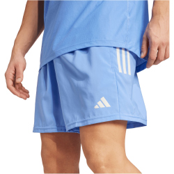 adidas Own the Run Laufshorts Herren JX2243 - blue fusion S/5"