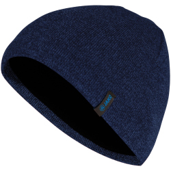 JAKO Strickm&uuml;tze marine meliert Senior