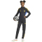 adidas Manchester United European Training Sweatshirt 2025/26 Kinder JN5333 - black/hi-res blue/tribe yellow 152