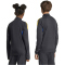 adidas Manchester United European Training Sweatshirt 2025/26 Kinder JN5333 - black/hi-res blue/tribe yellow 152