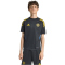 adidas Manchester United European Trainingstrikot 2025/26 Kinder JP3137 - black/hi-res blue/tribe yellow 128