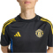 adidas Manchester United European Trainingstrikot 2025/26 Kinder JP3137 - black/hi-res blue/tribe yellow 128