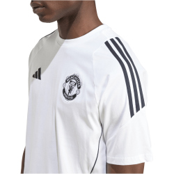 adidas Manchester United Tiro T-Shirt 2025/26 Herren JP3098 - white/aurora plum/black XS