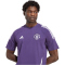 adidas Manchester United Tiro T-Shirt 2025/26 Herren JP3097 - aurora plum/white S