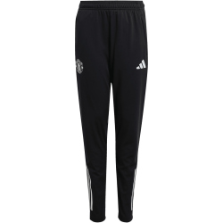 adidas Manchester United Trainingshose 2025/26 Kinder JP3120 - black/aurora plum/black 128