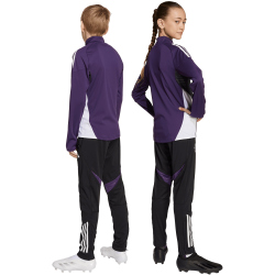 adidas Manchester United Trainingshose 2025/26 Kinder JP3120 - black/aurora plum/black 128