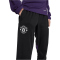 adidas Manchester United Trainingshose 2025/26 Kinder JP3120 - black/aurora plum/black 128