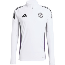 adidas Manchester United Trainings-Sweatshirt 2025/26 Herren JP3125 - white/aurora plum/black S