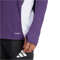 adidas Manchester United Trainings-Sweatshirt 2025/26 Herren JP3124 - aurora plum/white/black XS