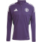 adidas Manchester United Trainings-Sweatshirt 2025/26 Herren JP3124 - aurora plum/white/black XS