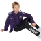 adidas Manchester United Präsentationsjacke 2025/26 Kinder JP3129 - aurora plum/white/black 140