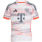 adidas FC Bayern München Auswärtstrikot 2025/26 Herren JJ2143 - white XS
