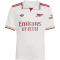 adidas Originals FC Arsenal Ausweichtrikot 2025/26 Kinder JI9546 - cloud white/team coll burgundy 2 128
