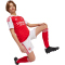 adidas FC Arsenal Heimshorts 2025/26 Kinder JI9528 - white/better scarlet 128