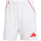 adidas FC Arsenal Heimshorts 2025/26 Herren JI9515 - white/better scarlet XS