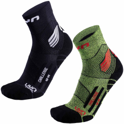 UYN Run Trail Challenge Laufsocken mit Cool-Air-Flow Technologie aus Natex Herren