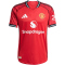 adidas Manchester United Authentic Heimtrikot 2025/26 Herren JI7429 - mufc red XS