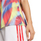 adidas FC Arsenal Aufwärmshirt 2025/26 Damen JJ1798 - victory blue/pure ruby/bright yellow/bright cyan S