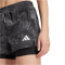 adidas Own the Run Spray Dye 2in1 Laufshorts Damen JL8718 - grey four/black S