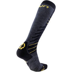 UYN Skisocken Ultra Fit Herren anthrazit/yellow 42-44