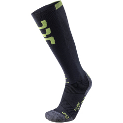 UYN Evo Race Skisocken aus Natex Herren anthrazit/green...