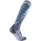 UYN All Mountain Skisocken Herren light grey melange/azur 45-47