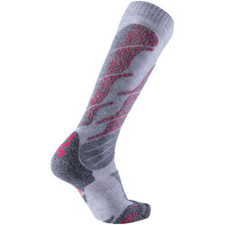UYN All Mountain Skisocken Damen light grey melange/coral...