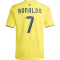 adidas Al Nassr FC Christiano Ronaldo Heimtrikot 2025/26 Jungen JN7981 - impact yellow/night indigo 152