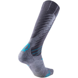 UYN Skisocken Comfort Fit Damen grey/turquoise 35-36
