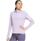 adidas Own the Run Winterized 1/2-Zip Sweatshirt mit Kapuze Damen JW9653 - powder plum XS