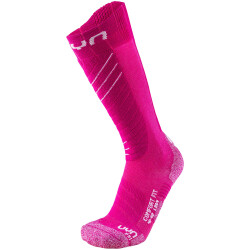 UYN Skisocken Comfort Fit Damen pink/white 37-38