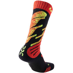 UYN Skisocken Kinder black/red 27-30