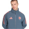 adidas FC Bayern München Regenjacke 2025/26 Herren JN5615 - bold onix S