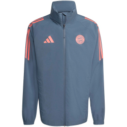 adidas FC Bayern München Regenjacke 2025/26 Herren JN5615 - bold onix M