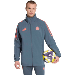 adidas FC Bayern München Regenjacke 2025/26 Herren JN5615 - bold onix M