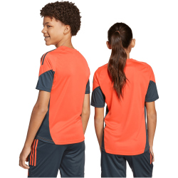 adidas FC Bayern München Competition Trainingstrikot 2025/26 Kinder JN5601 - easy coral 140