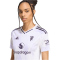 adidas Manchester United Auswärtstrikot 2025/26 Damen JP3029 - white XS