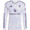 adidas Manchester United langarm Auswärtstrikot 2025/26 Herren JP3025 - white S