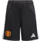 adidas Manchester United Heimshorts 2025/26 Kinder JP3018 - black 128