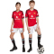 adidas Manchester United Heimshorts 2025/26 Kinder JP3017 - white 128