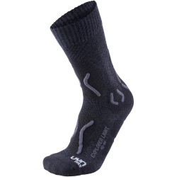 UYN Explorer Light Trekkingsocken aus Natex Herren charcoal/anthrazit 39-41