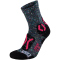 UYN Outdoor Explorer Trekkingsocken Kinder grey multicolor/pink 24-26